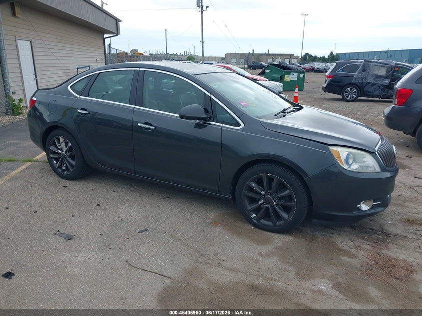 2014 Buick Verano VIN 1G4PR5SK5E4209892 IAAI salvage auction — LEFT SIDE, Junk Bill Of Sale Mv2459 (Wisconsin), sold $400 on 2026-07-09 (photo 1)