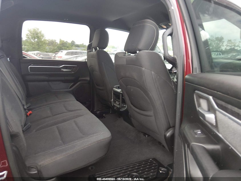 2019 Ram 1500 VIN 1C6RRFFG3KN889491 IAAI salvage auction — HAIL, Salvage (Ohio), sold $6,400 on 2026-07-26 (photo 8)