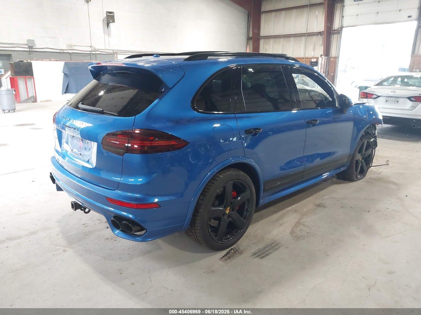 2017 Porsche Cayenne VIN WP1AD2A24HLA83591 IAAI salvage auction — FRONT END, Salvage Title, sold $4,300 on 2026-07-10 (photo 4)