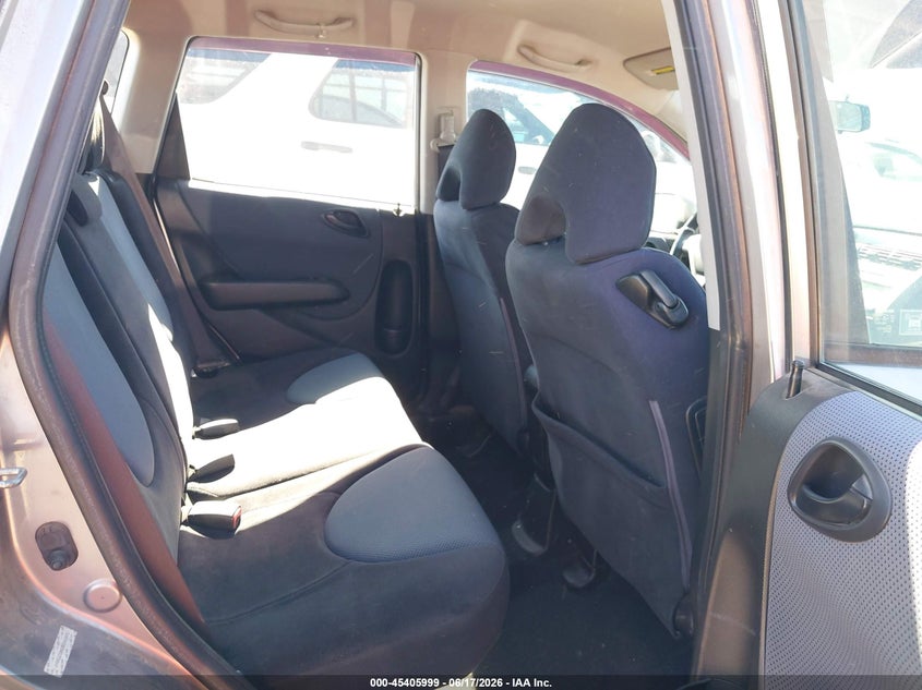 2008 Honda Fit VIN JHMGD38608S063675 IAAI salvage auction — WATER/FLOOD, Salvage (Texas), sold $550 on 2026-07-14 (photo 8)