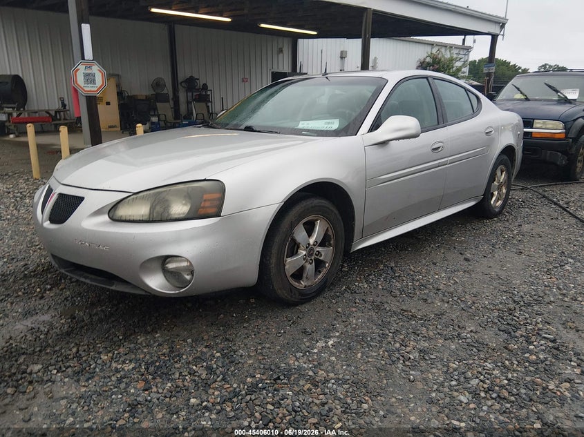 2005 Pontiac Grand prix VIN 2G2WP522651251459 IAAI salvage auction — NORMAL WEAR, Repossession Paperwork (Georgia), sold $25 on 2026-07-27 (photo 2)