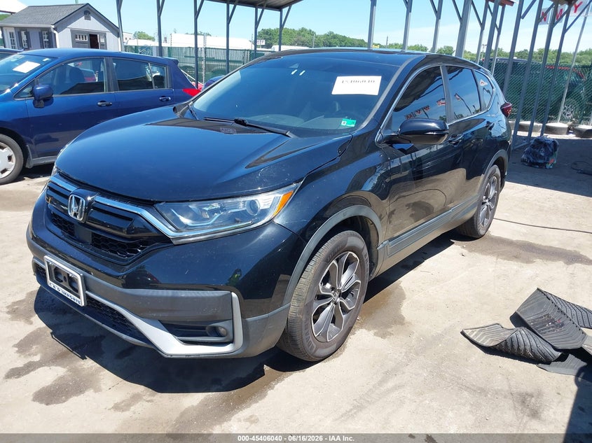 2021 Honda Cr-v VIN 2HKRW2H83MH619633 IAAI salvage auction — REAR END, Salvage Title, sold $10,975 on 2026-09-03 (photo 2)