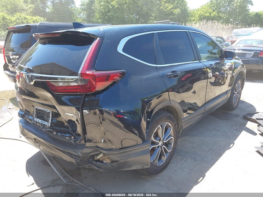 2021 Honda Cr-v VIN 2HKRW2H83MH619633 IAAI salvage auction — REAR END, Salvage Title, sold $10,975 on 2026-09-03 (photo 4)