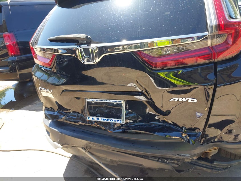 2021 Honda Cr-v VIN 2HKRW2H83MH619633 IAAI salvage auction — REAR END, Salvage Title, sold $10,975 on 2026-09-03 (photo 6)