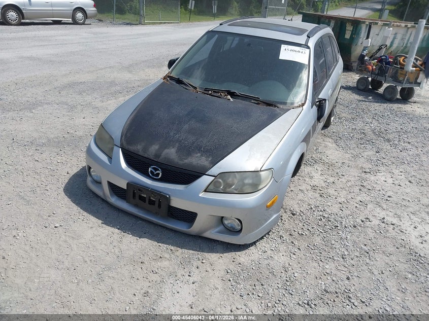 2002 Mazda Protege VIN JM1BJ245621550615 IAAI salvage auction — NORMAL WEAR, Clear (Virginia), sold $350 on 2026-07-07 (photo 6)
