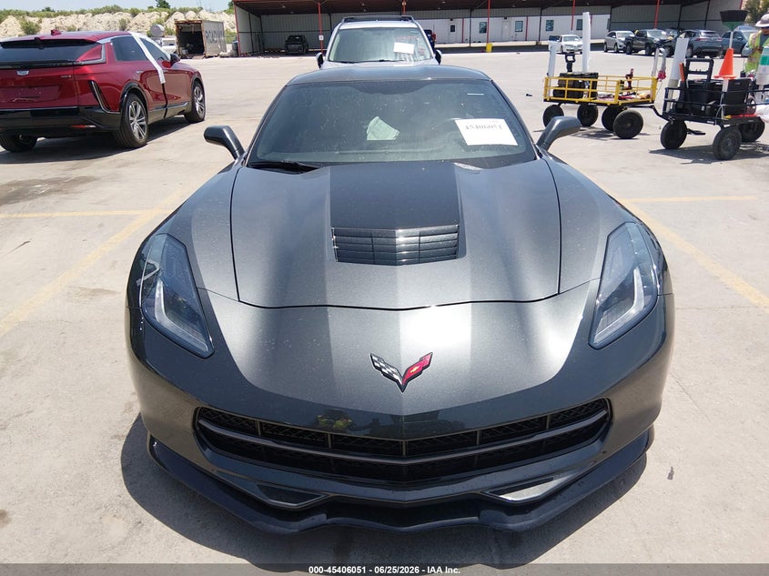 2017 Chevrolet Corvette VIN 1G1YH2D77H5105124 IAAI salvage auction — WATER/FLOOD, Salvage (Texas), sold $26,800 on 2026-07-30 (photo 6)