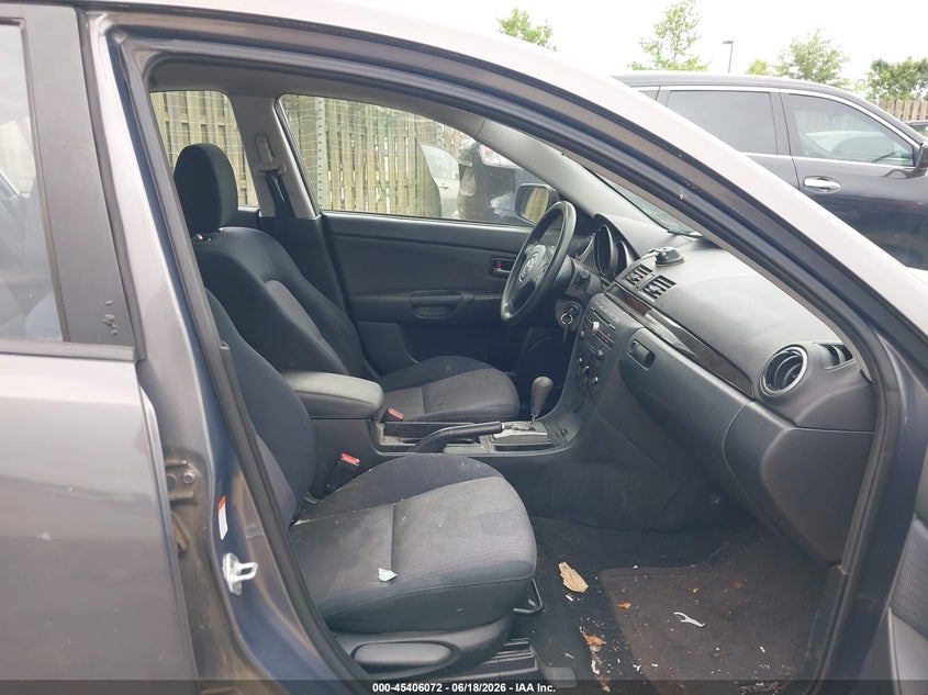 2007 Mazda 3 VIN JM1BK32F471685968 IAAI salvage auction — LEFT SIDE, Clear (Virginia), sold $375 on 2026-07-13 (photo 5)