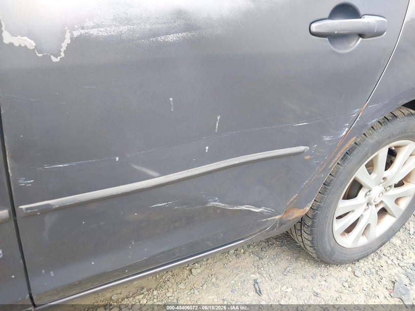 2007 Mazda 3 VIN JM1BK32F471685968 IAAI salvage auction — LEFT SIDE, Clear (Virginia), sold $375 on 2026-07-13 (photo 6)