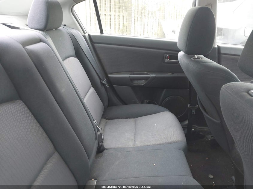 2007 Mazda 3 VIN JM1BK32F471685968 IAAI salvage auction — LEFT SIDE, Clear (Virginia), sold $375 on 2026-07-13 (photo 8)