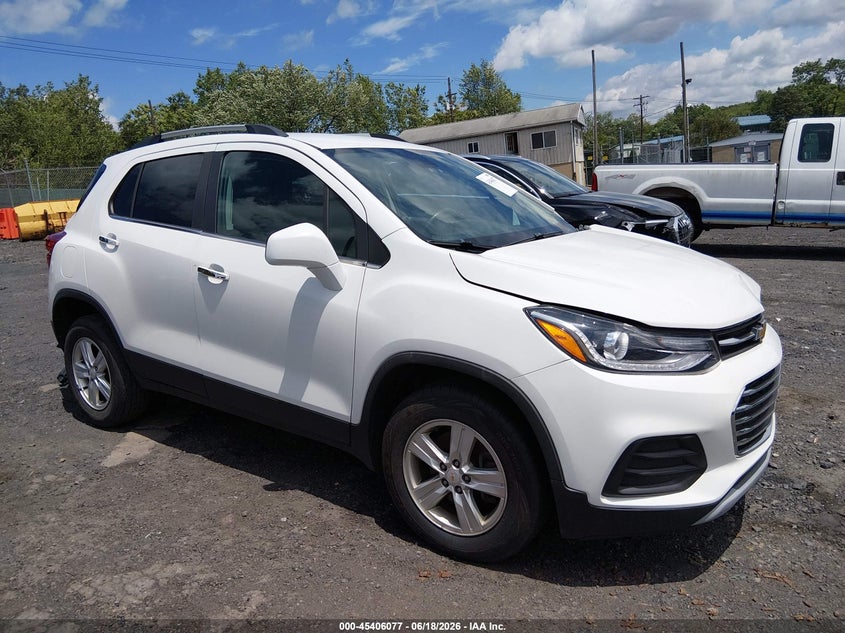 2017 Chevrolet Trax VIN KL7CJPSB6HB221391 IAAI salvage auction — LEFT FRONT, Salvage (Pennsylvania), sold $1,125 on 2026-07-07 (photo 1)