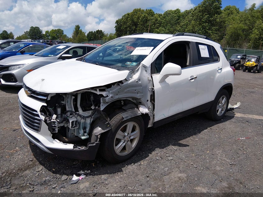 2017 Chevrolet Trax VIN KL7CJPSB6HB221391 IAAI salvage auction — LEFT FRONT, Salvage (Pennsylvania), sold $1,125 on 2026-07-07 (photo 2)