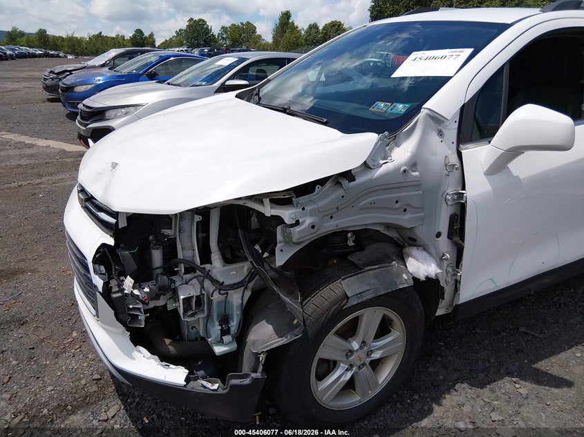 2017 Chevrolet Trax VIN KL7CJPSB6HB221391 IAAI salvage auction — LEFT FRONT, Salvage (Pennsylvania), sold $1,125 on 2026-07-07 (photo 6)