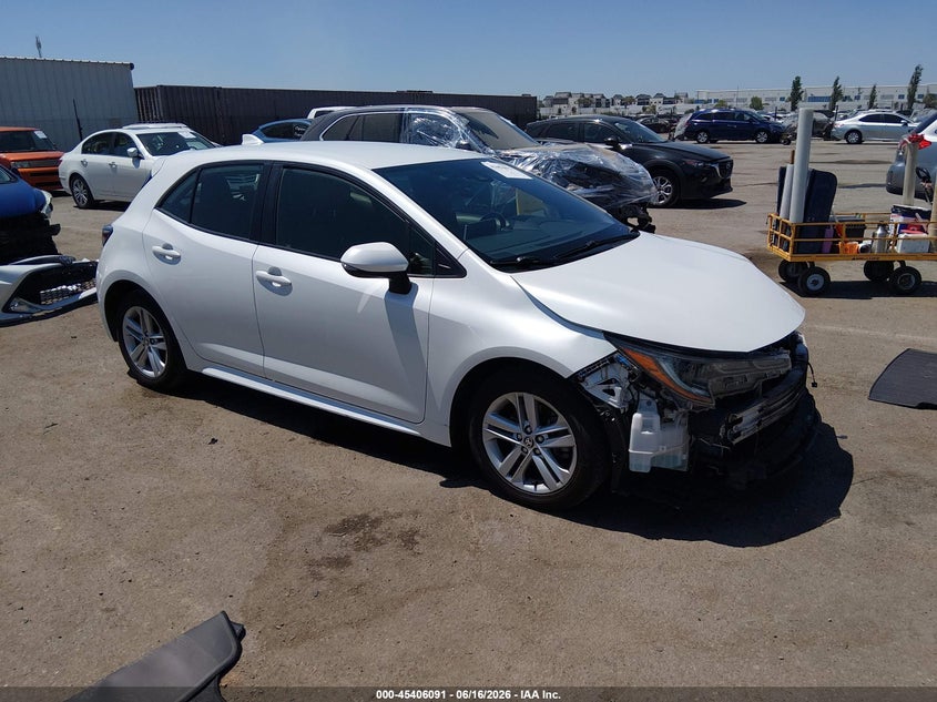 2021 Toyota Corolla VIN JTND4MBE6M3120102 IAAI salvage auction — FRONT END, Salvage (California), sold $5,550 on 2026-07-13 (photo 1)