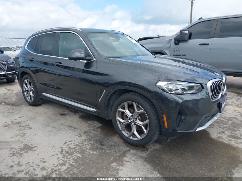 2023 BMW X3 VIN 5UX43DP03P9R74064 — IAAI salvage auction photo