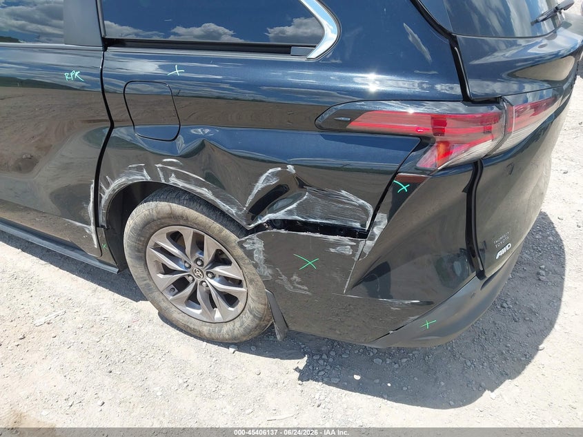 2021 Toyota Sienna VIN 5TDJSKFC0MS024197 IAAI salvage auction — LEFT FRONT, Salvage (Pennsylvania), sold $7,900 on 2026-07-09 (photo 6)