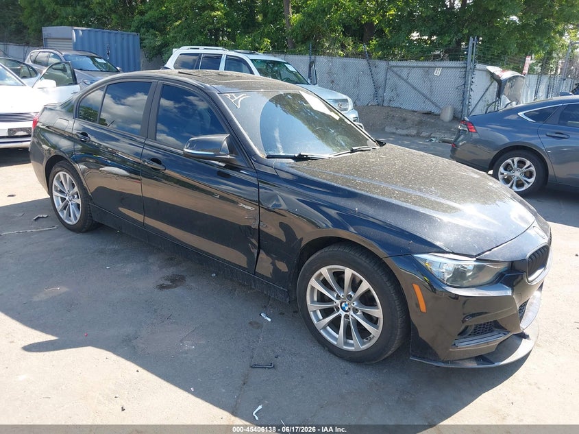2017 BMW 3er VIN WBA8E5G36HNU43170 IAAI salvage auction — SIDE, Salvage (Florida), sold $1,800 on 2026-07-07 (photo 1)
