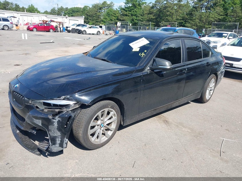 2017 BMW 3er VIN WBA8E5G36HNU43170 IAAI salvage auction — SIDE, Salvage (Florida), sold $1,800 on 2026-07-07 (photo 2)