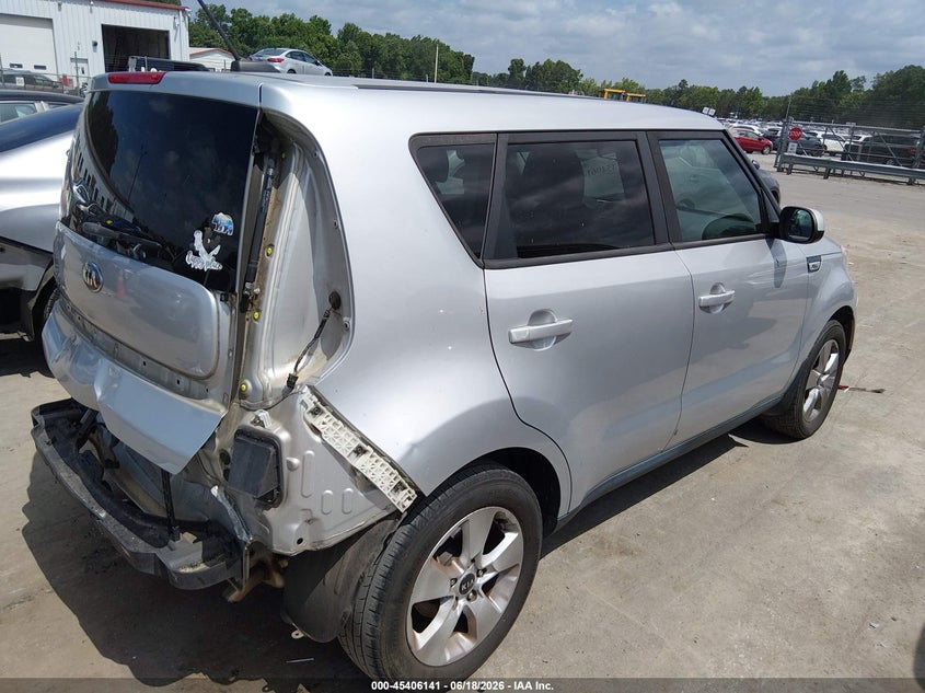 2018 Kia Soul VIN KNDJN2A25J7585491 IAAI salvage auction — REAR END, Salvage (North Carolina), sold $2,150 on 2026-07-06 (photo 4)