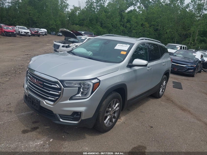 2022 Gmc Terrain VIN 3GKALVEV1NL195862 IAAI salvage auction — RIGHT FRONT, Salvage Title, sold $6,800 on 2026-07-31 (photo 2)