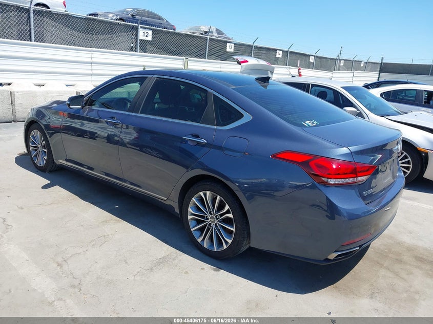 2015 Hyundai Genesis VIN KMHGN4JEXFU096301 IAAI salvage auction — NORMAL WEAR, Clear - Dealer Only (California), sold $2,300 on 2026-07-15 (photo 3)