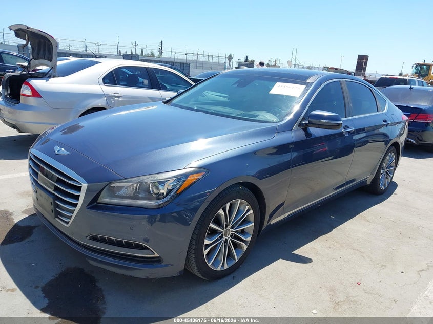 2015 Hyundai Genesis VIN KMHGN4JEXFU096301 IAAI salvage auction — NORMAL WEAR, Clear - Dealer Only (California), sold $2,300 on 2026-07-15 (photo 6)