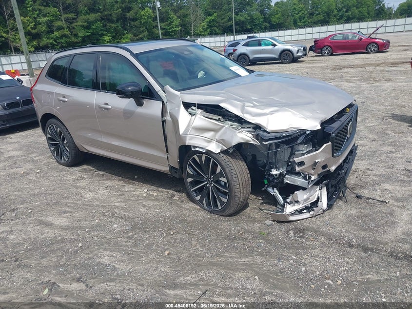 2026 Volvo Xc60 VIN YV4M12RM2T1408298 IAAI salvage auction — FRONT END, Wait Title, sold $4,450 on 2026-08-13 (photo 1)