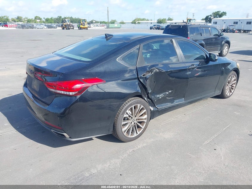 2015 Hyundai Genesis VIN KMHGN4JE9FU103545 IAAI salvage auction — RIGHT SIDE, Rebuildable (Florida), sold $2,200 on 2026-07-13 (photo 4)