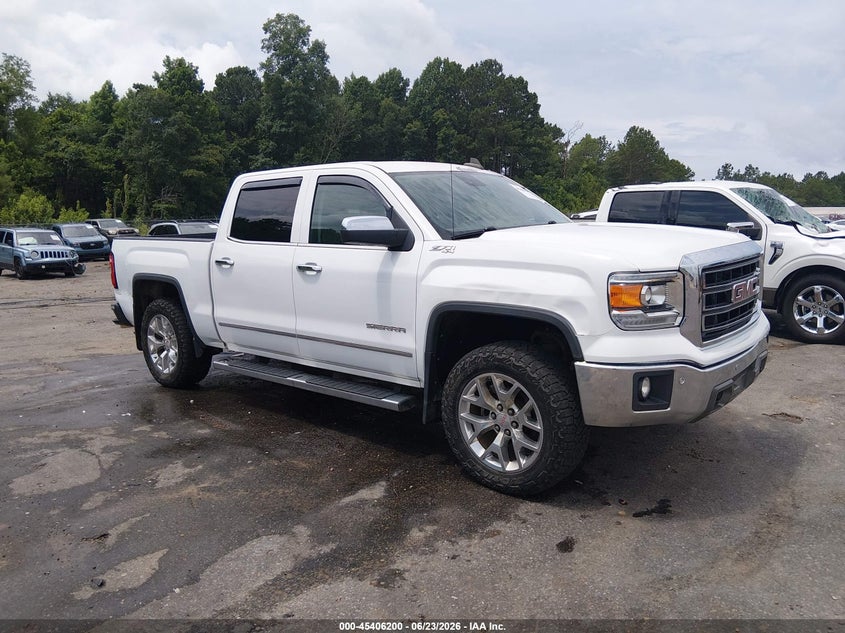 2015 Gmc SIERRA VIN 3GTU2VEC8FG431265 IAAI salvage auction — REAR END, Salvage (Mississippi), sold $3,800 on 2026-07-09 (photo 1)