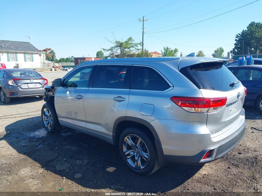 2019 Toyota Highlander VIN 5TDDGRFH3KS075676 IAAI salvage auction — FRONT END, Salvage (Virginia), sold $11,150 on 2026-07-13 (photo 3)
