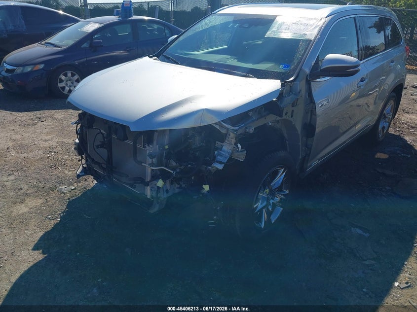 2019 Toyota Highlander VIN 5TDDGRFH3KS075676 IAAI salvage auction — FRONT END, Salvage (Virginia), sold $11,150 on 2026-07-13 (photo 6)