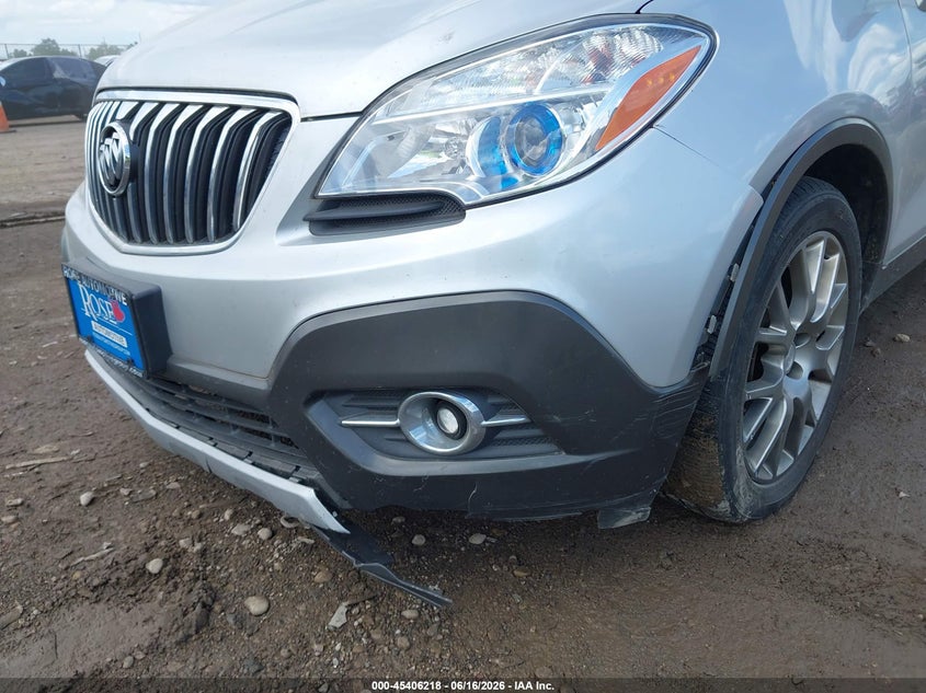 2016 Buick Encore VIN KL4CJ1SM6GB576880 IAAI salvage auction — NORMAL WEAR, Clear (Indiana), sold $475 on 2026-07-18 (photo 6)