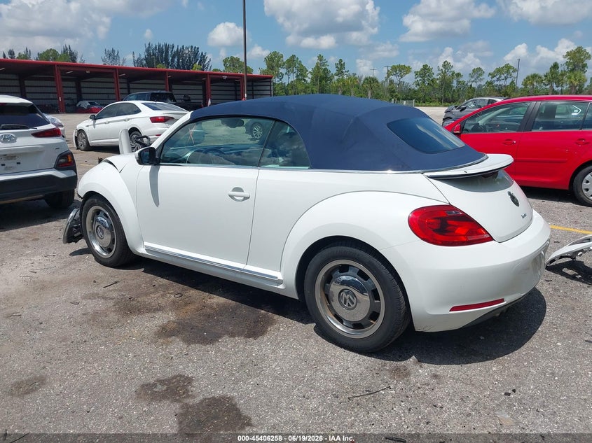 2016 Volkswagen Beetle VIN 3VW517AT5GM819109 IAAI salvage auction — FRONT END, Rebuildable (Florida), sold $3,000 on 2026-07-08 (photo 3)