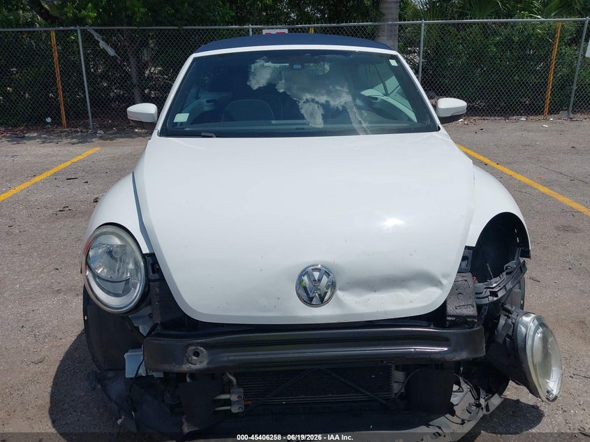 2016 Volkswagen Beetle VIN 3VW517AT5GM819109 IAAI salvage auction — FRONT END, Rebuildable (Florida), sold $3,000 on 2026-07-08 (photo 6)