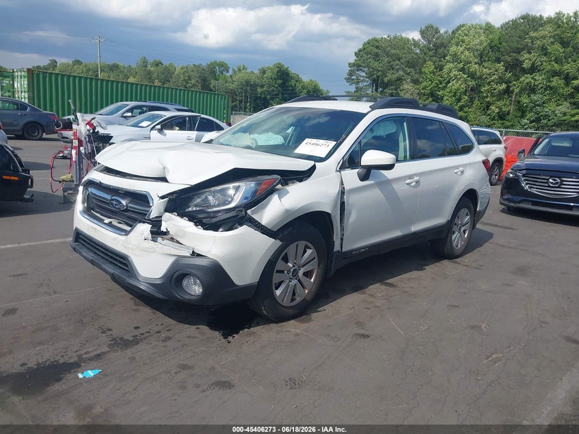 2018 Subaru Outback VIN 4S4BSACC8J3396446 IAAI salvage auction — FRONT END, Salvage (North Carolina), sold $2,200 on 2026-07-23 (photo 2)