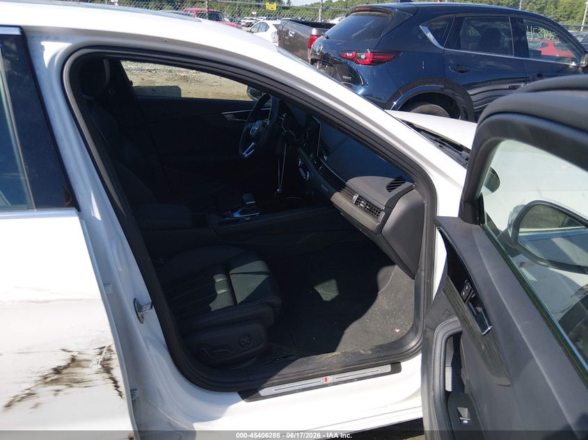 2023 Audi A4 VIN WAUEAAF48PN016315 IAAI salvage auction — SIDE, Salvage Title, sold $7,100 on 2026-08-19 (photo 5)