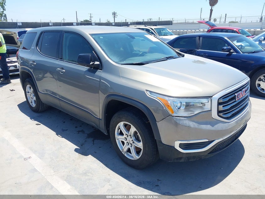 2019 Gmc Acadia VIN 1GKKNKLA5KZ126982 IAAI salvage auction — LEFT SIDE, Salvage (California), sold $4,775 on 2026-07-24 (photo 1)