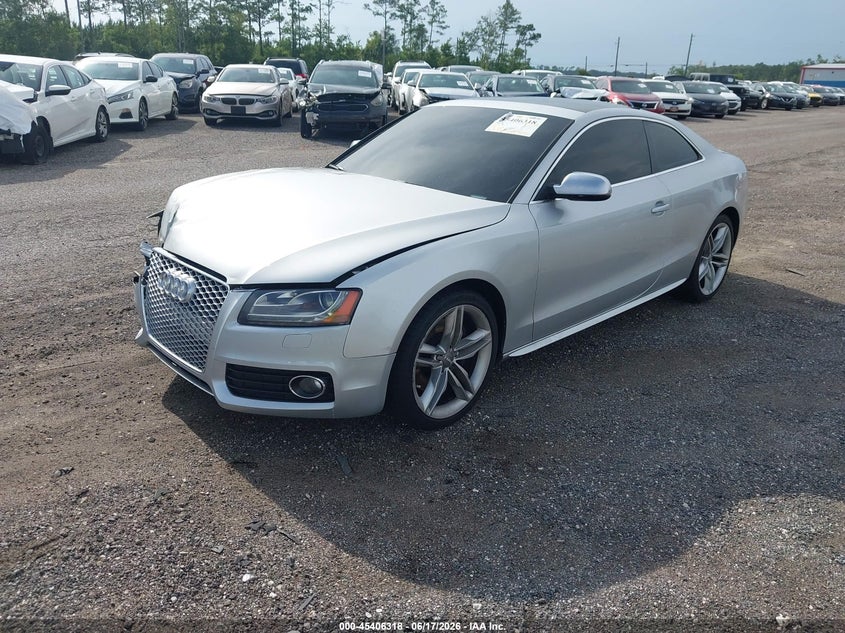 2011 Audi S5 VIN WAUVVAFR0BA028622 IAAI salvage auction — FRONT END, Rebuildable (Florida), sold $825 on 2026-07-28 (photo 2)