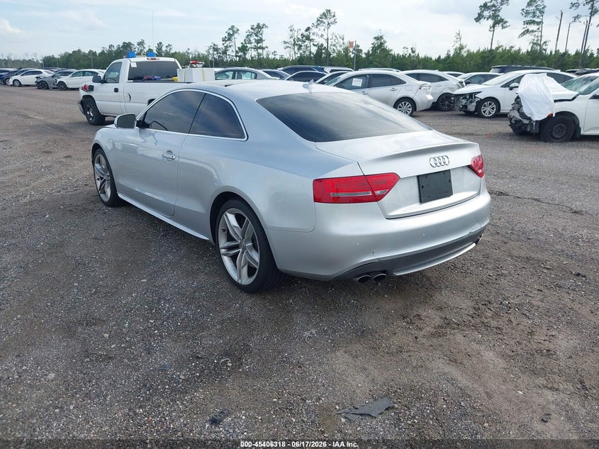 2011 Audi S5 VIN WAUVVAFR0BA028622 IAAI salvage auction — FRONT END, Rebuildable (Florida), sold $825 on 2026-07-28 (photo 3)