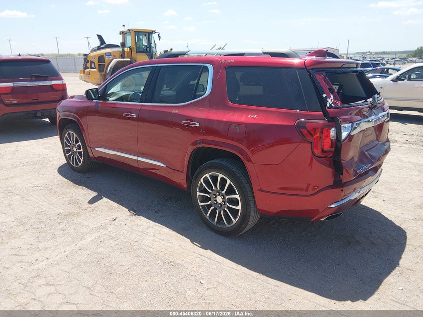 2021 Gmc Acadia VIN 1GKKNXLSXMZ230537 IAAI salvage auction — REAR END, Salvage (Nebraska), sold $10,500 on 2026-07-23 (photo 3)
