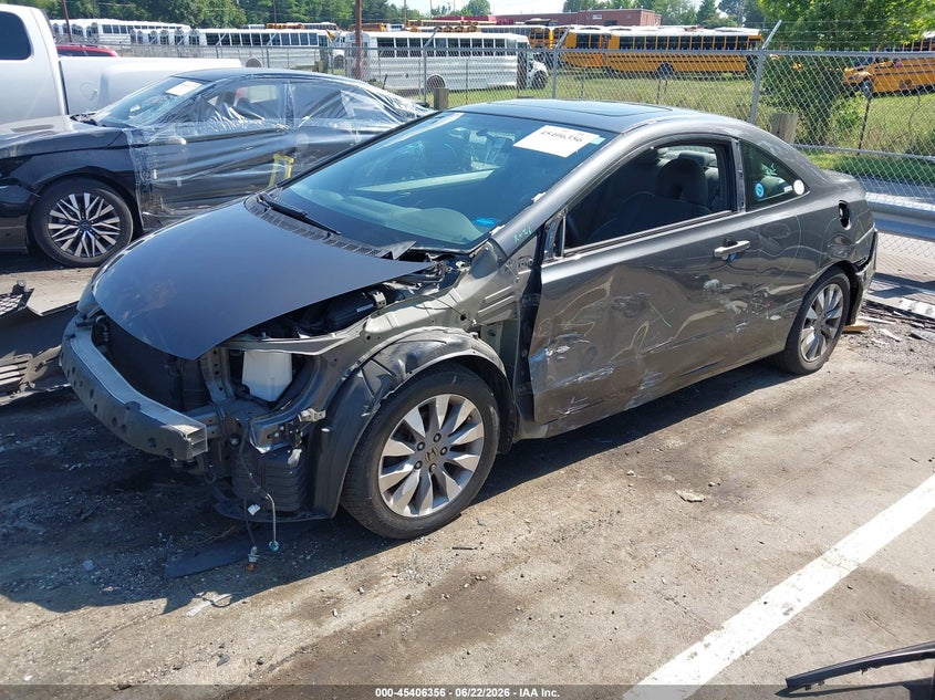 2011 Honda Civic VIN 2HGFG1B82BH516780 IAAI salvage auction — LEFT SIDE, Salvage (North Carolina), sold $750 on 2026-07-23 (photo 2)