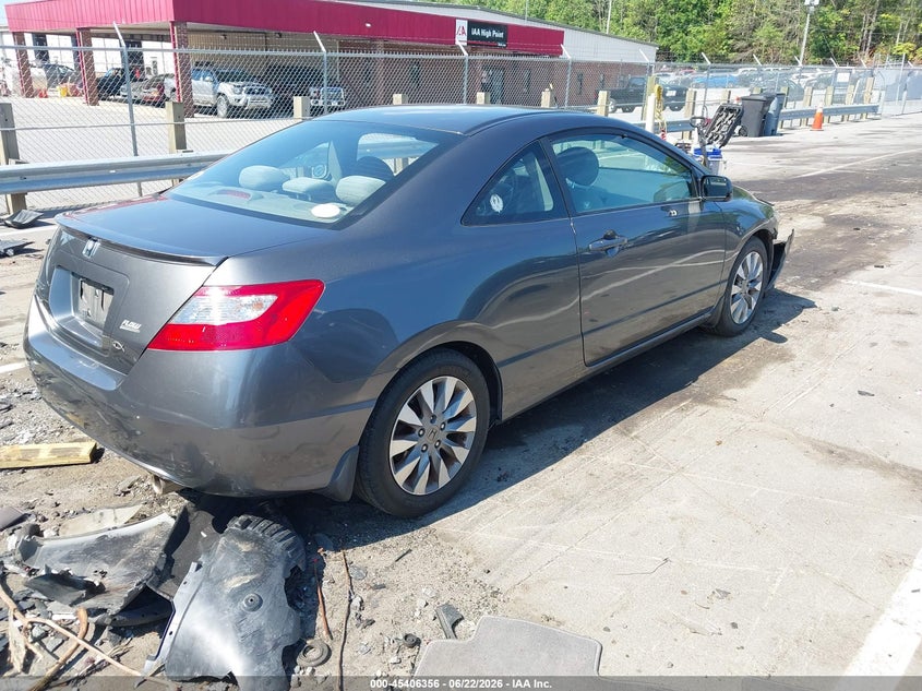 2011 Honda Civic VIN 2HGFG1B82BH516780 IAAI salvage auction — LEFT SIDE, Salvage (North Carolina), sold $750 on 2026-07-23 (photo 4)