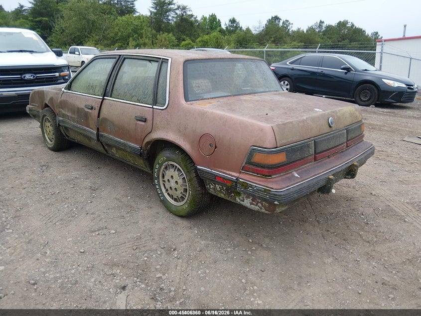 1986 Pontiac 6000 VIN 2G2AH19W5G9278133 IAAI salvage auction — LEFT FRONT, Salvage (Idaho), sold $25 on 2026-07-29 (photo 3)
