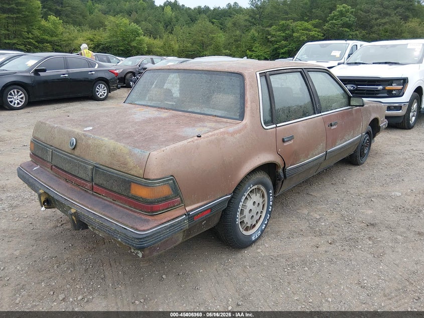 1986 Pontiac 6000 VIN 2G2AH19W5G9278133 IAAI salvage auction — LEFT FRONT, Salvage (Idaho), sold $25 on 2026-07-29 (photo 4)