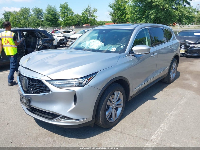 2024 Acura Mdx VIN 5J8YE1H38RL001032 IAAI salvage auction — FRONT END, Salvage Title, sold $9,100 on 2026-08-30 (photo 2)