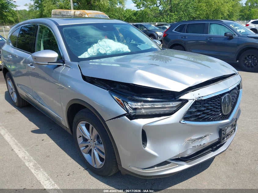 2024 Acura Mdx VIN 5J8YE1H38RL001032 IAAI salvage auction — FRONT END, Salvage Title, sold $9,100 on 2026-08-30 (photo 6)