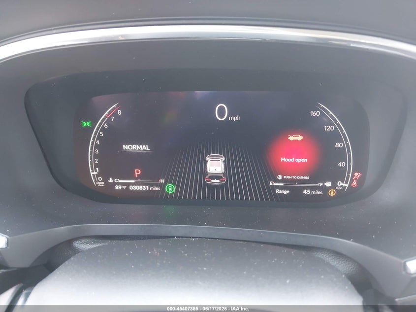 2024 Acura Mdx VIN 5J8YE1H38RL001032 IAAI salvage auction — FRONT END, Salvage Title, sold $9,100 on 2026-08-30 (photo 7)