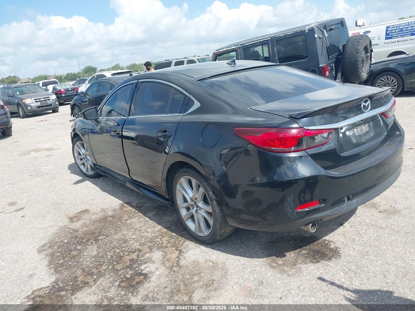2015 Mazda 6 VIN JM1GJ1V67F1164685 IAAI salvage auction — LEFT FRONT, Original (Texas), sold $1,000 on 2026-07-15 (photo 3)