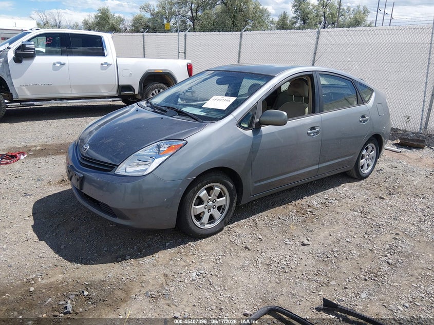 2005 Toyota Prius VIN JTDKB20U053073425 IAAI salvage auction — HAIL, Clear (Montana), sold $425 on 2026-07-29 (photo 2)