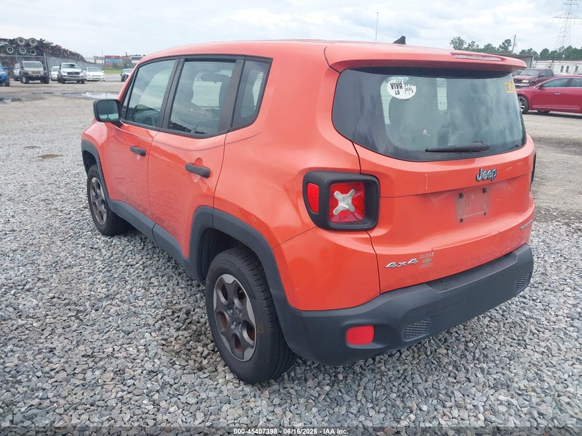2015 Jeep Renegade VIN ZACCJBAT4FPB31062 IAAI salvage auction — NORMAL WEAR, Clear (Georgia), sold $1,450 on 2026-07-24 (photo 3)