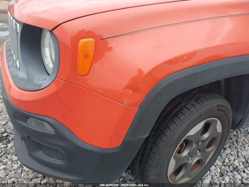 2015 Jeep Renegade VIN ZACCJBAT4FPB31062 IAAI salvage auction — NORMAL WEAR, Clear (Georgia), sold $1,450 on 2026-07-24 (photo 6)
